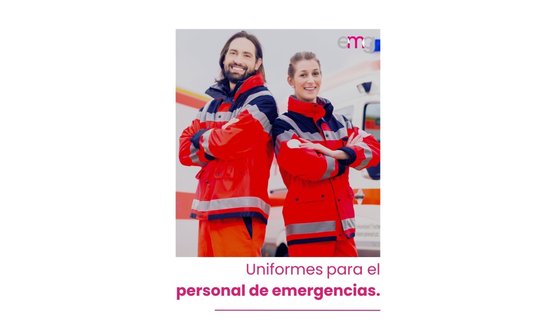 Uniformes laborales para el personal de emergencia